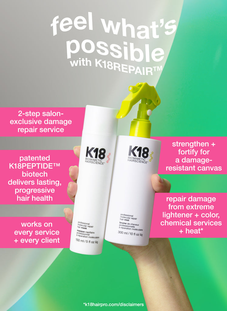 K18 MOLECULAR REPAIR HAIR MASK mist 150 ml mask 150 ml 5 fl sold oz new total 2 pc