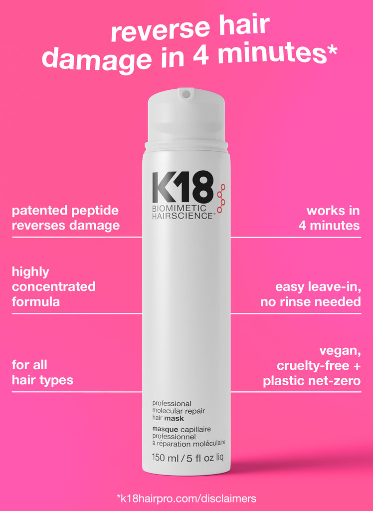 K18 Molecular repair mist + leave selling in mas