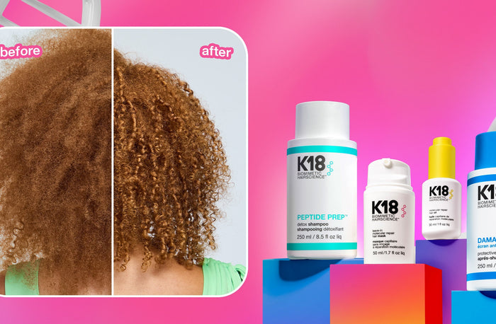 molecular repair for curly + coily hair