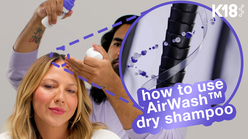 AirWash™ dry shampoo 4oz | K18 Hair Pro